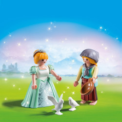 Set 2 Figurine - Printesa Si Slujnica