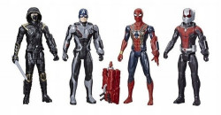 Set 4 figurine Avengers Infinity War, Titan Hero Power FX, 30cm
