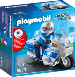 Motocicleta Politiei Cu Led