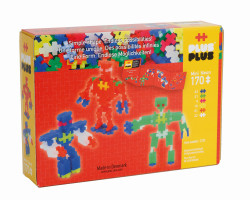 Plus Plus Neon Roboti - 170 Piese