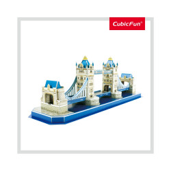 PUZZLE 3D TOWER BRIDGE (NIVEL MEDIU 52 PIESE)