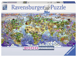 Puzzle Minunile Lumii, 2000 Piese