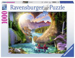 PUZZLE PESTERA FORMA INIMA, 1000 PIESE