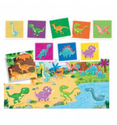8+1 PUZZLE DINOZAURI
