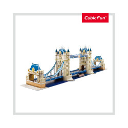 PUZZLE 3D+BROSURA-TOWER BRIDGE 120 PIESE