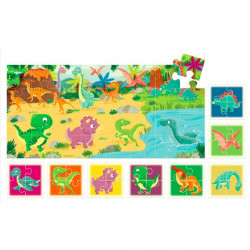 8+1 PUZZLE DINOZAURI