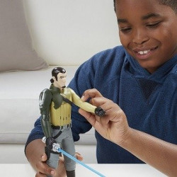 Figurina Kanan Jarrus cu efecte de lumina si sunet, Star Wars, 30cm