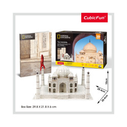 PUZZLE 3D+BROSURA-TAJ MAHAL 87 PIESE
