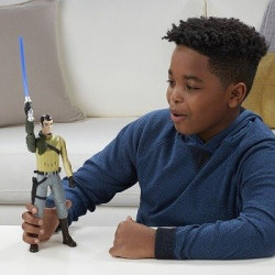 Figurina Kanan Jarrus cu efecte de lumina si sunet, Star Wars, 30cm