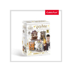 PUZZLE 3D HARRY POTTER 4in1 - ALEEA DIAGON 273 PIESE