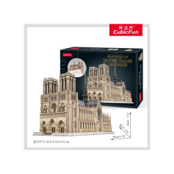PUZZLE 3D NOTRE DAME (NIVEL COMPLEX 293 PIESE)