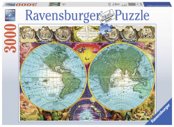 Puzzle Harta Antica, 3000 Piese
