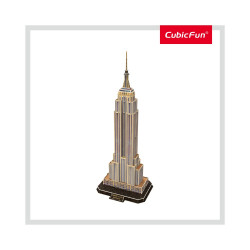 PUZZLE 3D+BROSURA-EMPIRE STATE BUILDING 66 PIESE