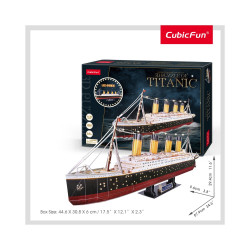 PUZZLE 3D LED TITANIC 266 PIESE