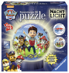 PUZZLE 3D PATRULA DE NOAPTE A CATELUSILOR, 72 PIESE