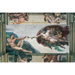 Puzzle Michelangelo - Crearea Lui Adam, 5000 Piese