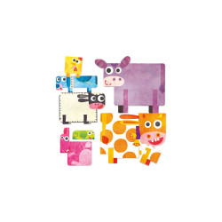 PUZZLE PROGRESIV - SA NE JUCAM CU FERMA