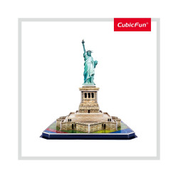 PUZZLE 3D STATUIA LIBERTATII (NIVEL MEDIU 39 PIESE)