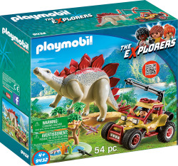 Cercetator - Masina De Teren Si Stegosaurus