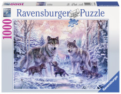 PUZZLE LUPI POLARI, 1000 PIESE