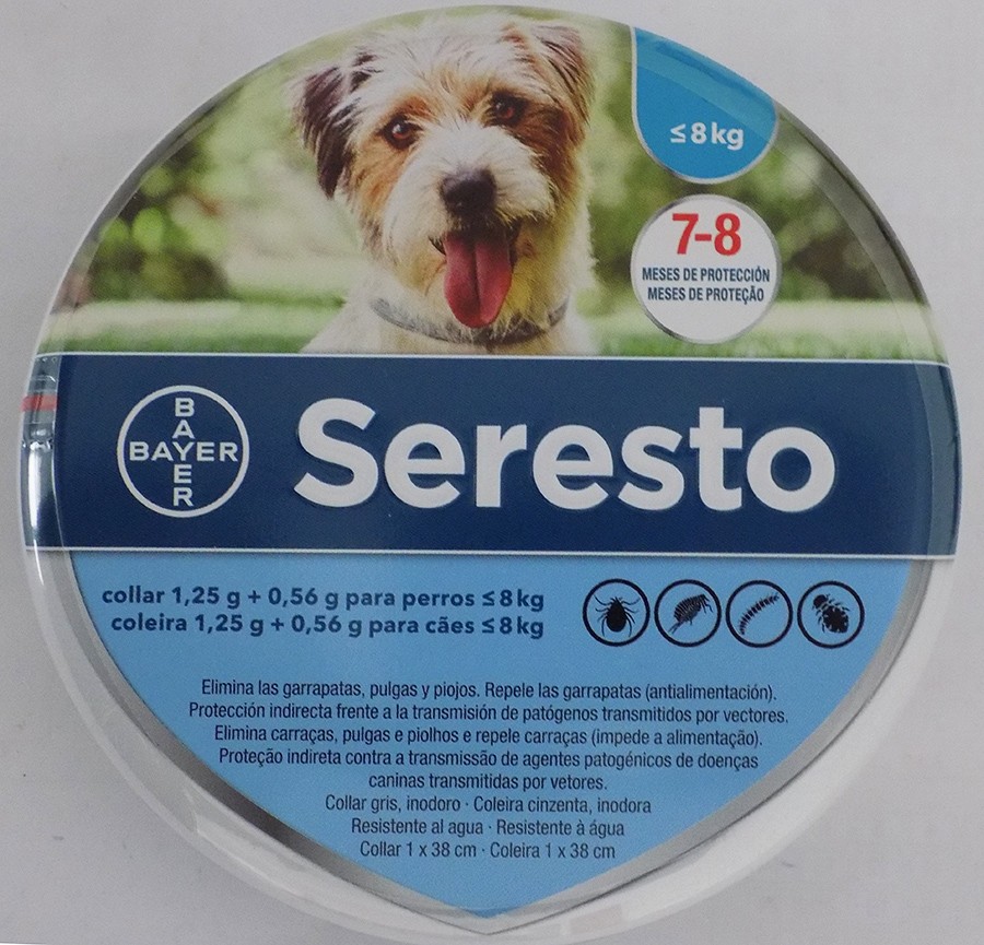 Bayer Seresto Collar Flea Tick For Small Dog Under 18lb 8kg