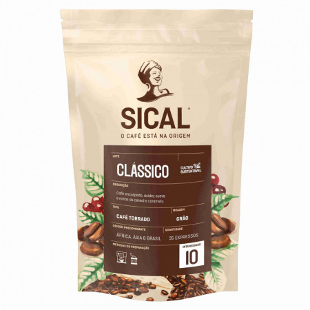Café "Sical" 5 estrelas Grão - 250gr
