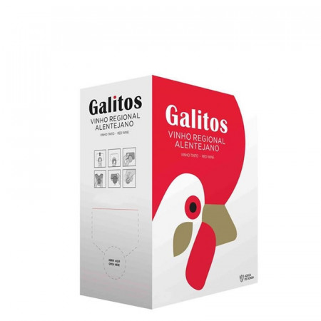 Vinho Tinto Alentejano "Galitos" BAG-IN-BOX - 5 Lt