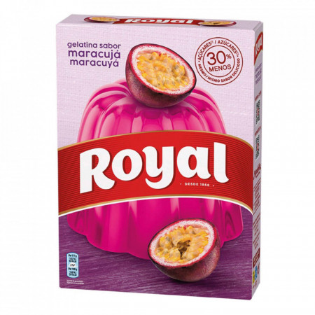 Gelatina "Royal" Maracujá - 114gr
