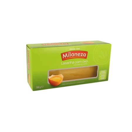 Massa LASANHA COM OVO "Milaneza" - 0,5Kg