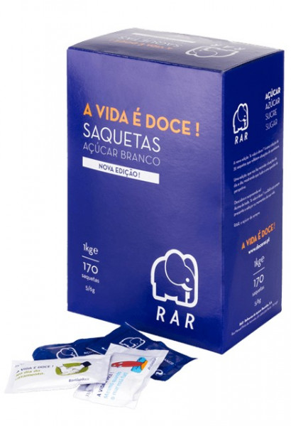 Açúcar "RAR" - 170 saquetas