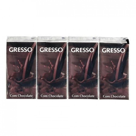 Leite Chocolate "Gresso" - Pack 4 x 200ml