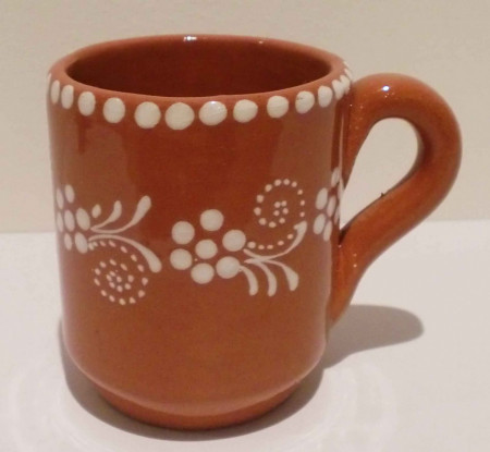 Caneca Típica de Barro Vermelho