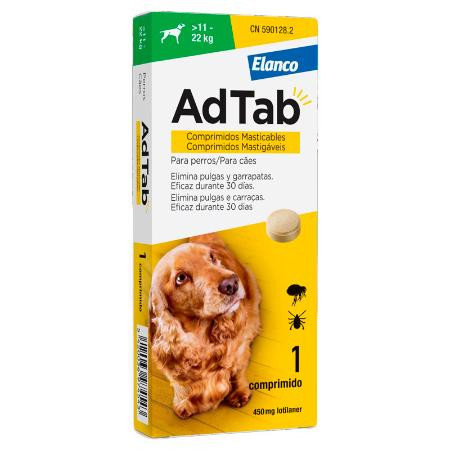 Elanco - Ad Tab Cães 11 - 22kg - 1 Comprimido mastigavel - FREE SHIPPING