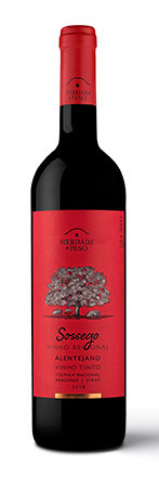 Vinho tinto "Sossego" Alentejo - 75cl