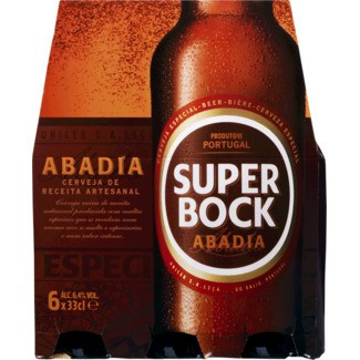Cerveja "Super Bock" Abadia - Pack 6 x 33cl