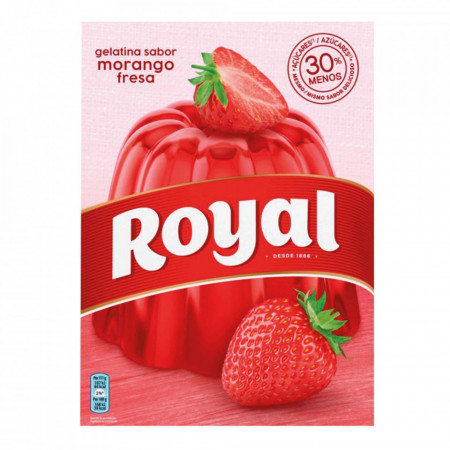Gelatina "Royal" Morango - 114gr