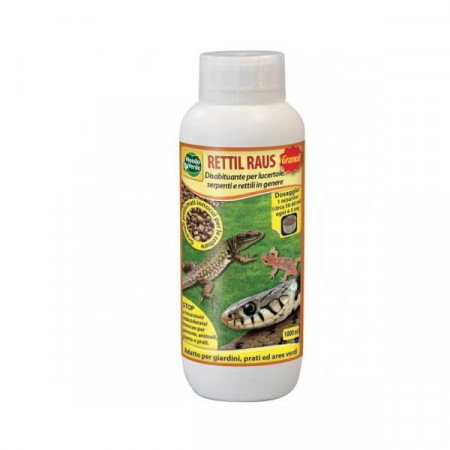 Rettil Raus - granulated reptile repellent - 1000 ml