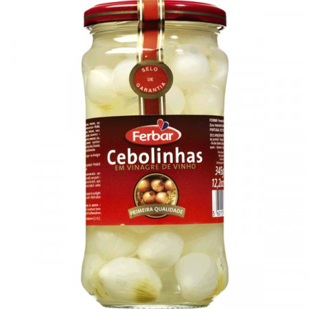 Cebolinhas em vinagre de vinho "Ferbar" - 345gr