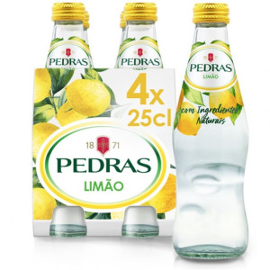 Água "Pedras Salgadas" limão - Pack 4 x 25cl