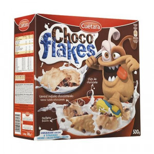 Cereais "Choco Flakes" Cuetara - 500gr