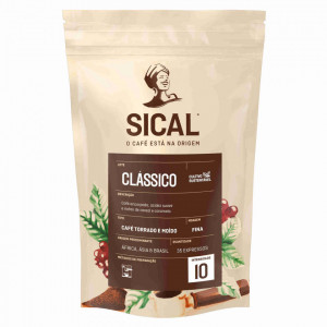 Café "Sical" 5 estrelas Moagem Fina - 250gr