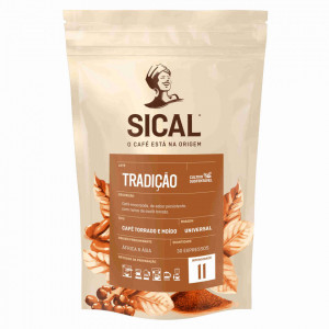 Café "Sical" 5 estrelas Tradição moagem universal - 250gr
