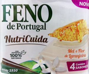 Sabonete  "Feno de Portugal" Nutri Cuida - Pack 4 x 90gr