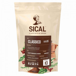 Café "Sical" 5 estrelas moagem grossa - 250gr