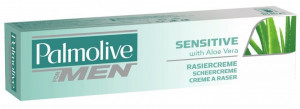Creme de barbear "Palmolive" Sensitive Aloe Vera