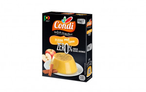 Pudim de maçã + canela "Condi"