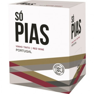 Vinho Tinto "Só Pias" BAG-IN-BOX - 10 Lt