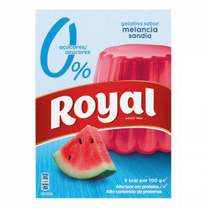 Gelatina "Royal" ZERO SUGAR Melancia - 31gr