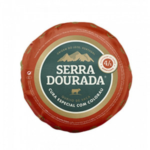 Queijo "Serra Dourada" com Cura especial com Colorau - +/- 1,1Kg