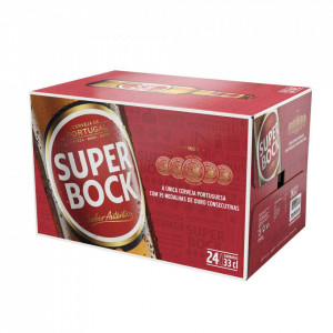 Cerveja "Super Bock" - Pack 24 x 33cl